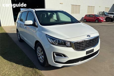 White 2020 Kia Carnival Wagon S