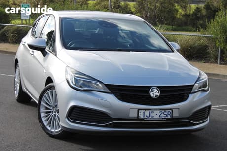 Silver 2017 Holden Astra Hatchback R