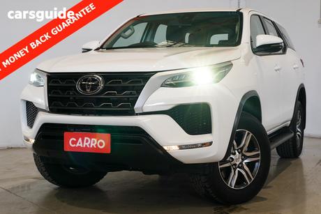 White 2024 Toyota Fortuner Wagon Gx