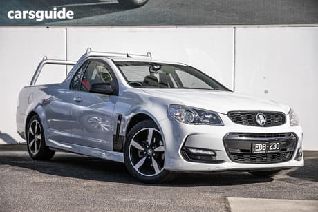 White 2016 Holden UTE Utility Ss Black Edition