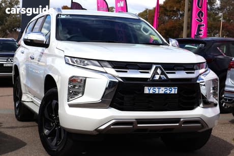 White 2024 Mitsubishi Pajero Sport Wagon Gls (4Wd) 7 Seat