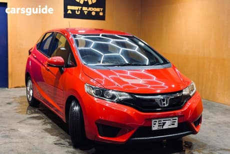 Red 2017 Honda Jazz Hatch VTI