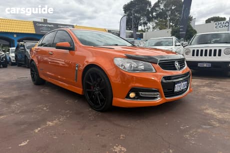 Orange 2014 Holden Commodore Sedan Ss-V