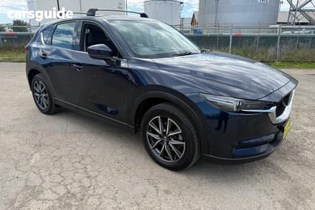 Blue 2018 Mazda CX-5 Wagon Akera (4X4)