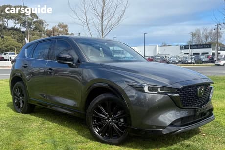 Grey 2022 Mazda CX-5 Wagon Gt Sp (Awd)