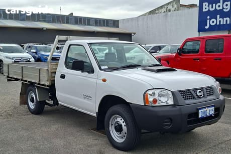 White 2010 Nissan Navara Cab Chassis Dx