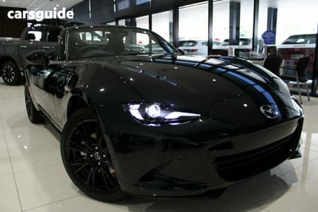 Black 2026 Mazda MX-5 Convertible G20 Roadster