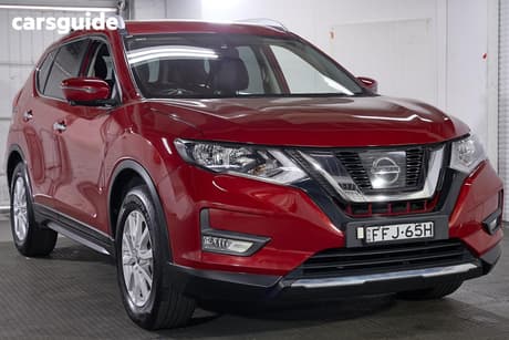 Red 2018 Nissan X-Trail Wagon St-L 7 Seat (2Wd)