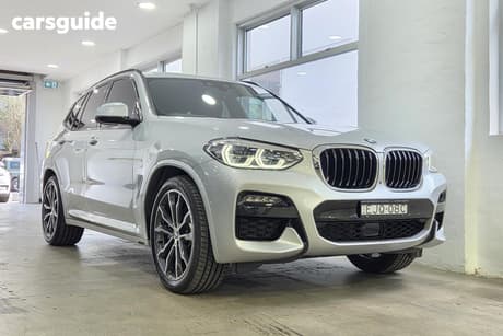 Silver 2020 BMW X3 Wagon Xdrive30I M Sport