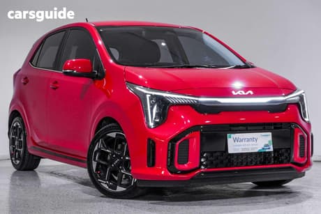 Red 2025 Kia Picanto Hatchback Gt Line (Pe2)
