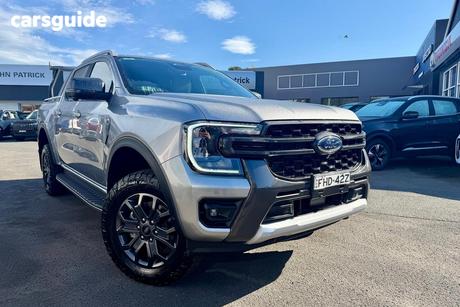 Grey 2024 Ford Ranger Double Cab Pick Up Wildtrak 2.0 (4X4)
