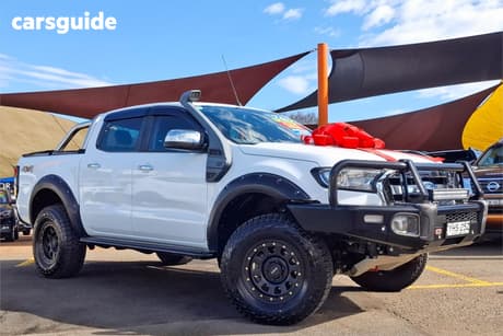 White 2018 Ford Ranger Dual Cab Utility Xlt 3.2 (4X4)