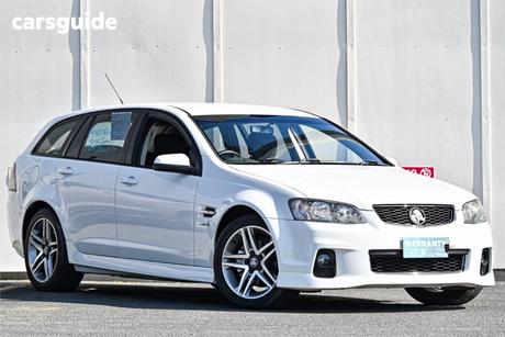 White 2011 Holden Commodore Sportswagon Sv6