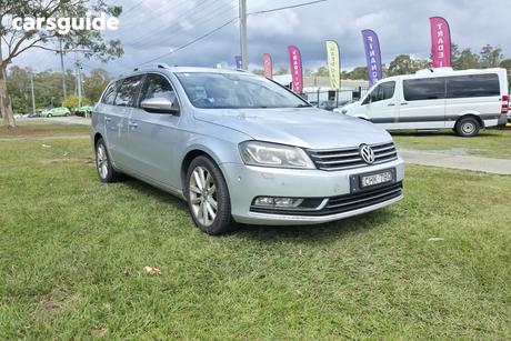 Silver 2012 Volkswagen Passat Wagon 125 Tdi Highline