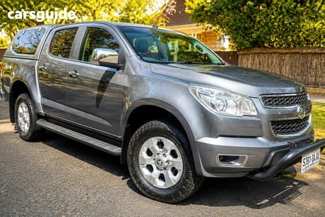Grey 2016 Holden Colorado Crew Cab Pickup Ltz (4X4)