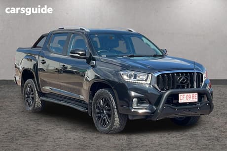 Black 2020 LDV T60 Double Cab Utility Luxe (4X4)