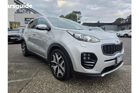 Silver 2016 Kia Sportage Wagon Platinum (Awd)