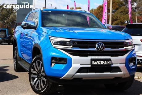 Blue 2024 Volkswagen Amarok Dual Cab Utility Aventura Tdi600 4Motion