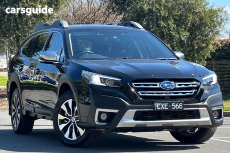 Black 2024 Subaru Outback SUV
