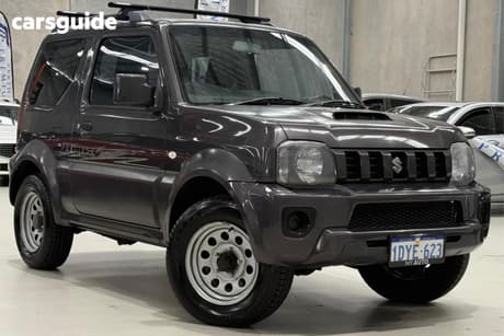 Grey 2012 Suzuki Jimny Wagon Sierra (4X4)