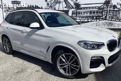 White 2018 BMW X3 Wagon Xdrive 20D