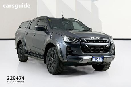 Grey 2022 Isuzu D-MAX Crew Cab Utility X-Terrain (4X4)