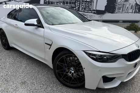 White 2020 BMW M4 Coupe Competition