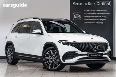 White 2026 Mercedes-Benz EQB SUV EQB250+ F