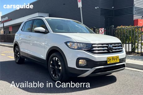 White 2023 Volkswagen T-Cross Wagon 85Tfsi Life