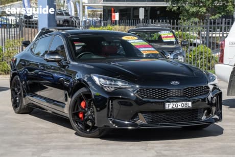 Black 2021 Kia Stinger Sedan Gt (Black Leather)