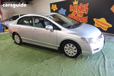 Silver 2007 Honda Civic Sedan Vti