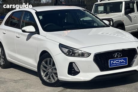 White 2017 Hyundai I30 Hatchback Active