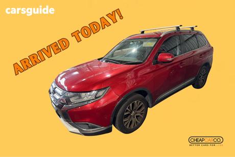 Red 2017 Mitsubishi Outlander Wagon Ls Safety Pack (4X2)