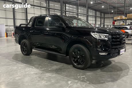 Black 2024 GWM UTE Dual Cab Utility Cannon Vanta (4X4)