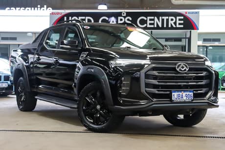 Black 2023 LDV T60 Double Cab Utility Max Luxe (4X4)