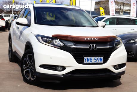 White 2015 Honda HR-V Wagon Vti-L