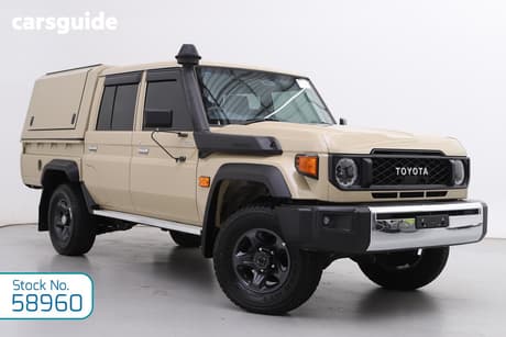 Beige 2023 Toyota Landcruiser Double Cab Chassis Lc79 Gxl