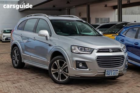 Silver 2017 Holden Captiva Wagon 7 Ltz (Awd)