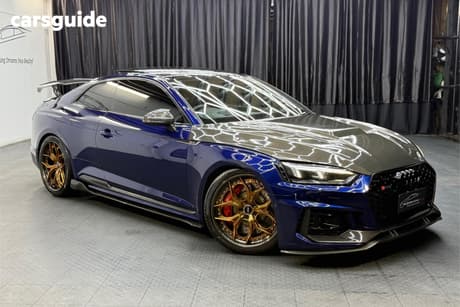 Blue 2018 Audi RS5 Coupe 2.9 Tfsi Quattro