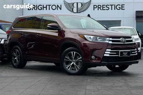 Red 2019 Toyota Kluger Wagon Gx (4X2)