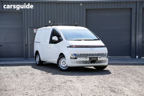 White 2022 Hyundai Staria Commercial LOAD 2S 2.2D LIFTBACK US4.V2 MY23