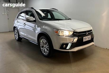 White 2018 Mitsubishi ASX Wagon Es Adas ( 2Wd)