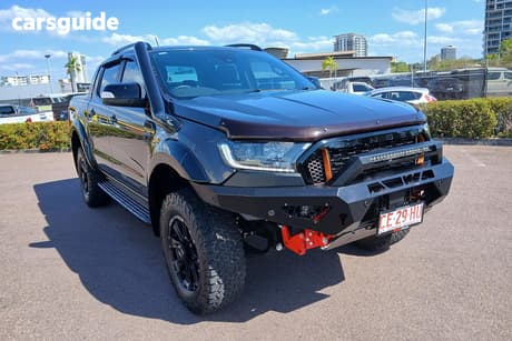 Grey 2021 Ford Ranger Double Cab Pick Up Wildtrak 2.0 (4X4)