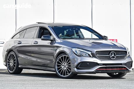 Grey 2019 Mercedes-Benz CLA250 Wagon Sport 4Matic S/Brake