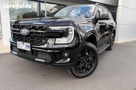 Black 2026 Ford Everest Wagon Sport (4Wd)