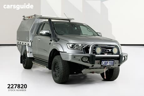 Silver 2017 Ford Ranger Super Cab Utility Xlt 3.2 (4X4)