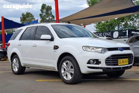 White 2011 Ford Territory Wagon Tx (4X4)