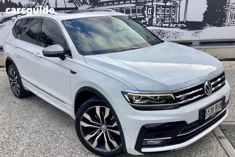 White 2019 Volkswagen Tiguan Wagon Allspace 162 Tsi Highline