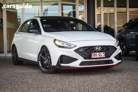 White 2021 Hyundai I30 Hatchback N Premium