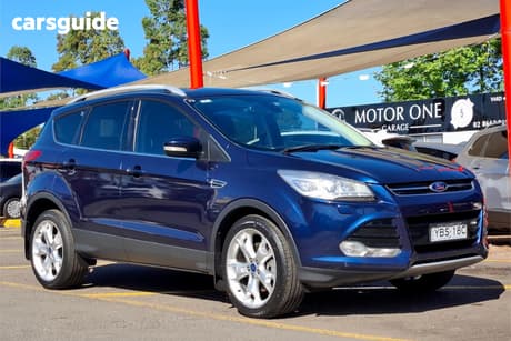 Blue 2013 Ford Kuga Wagon Titanium (Awd)